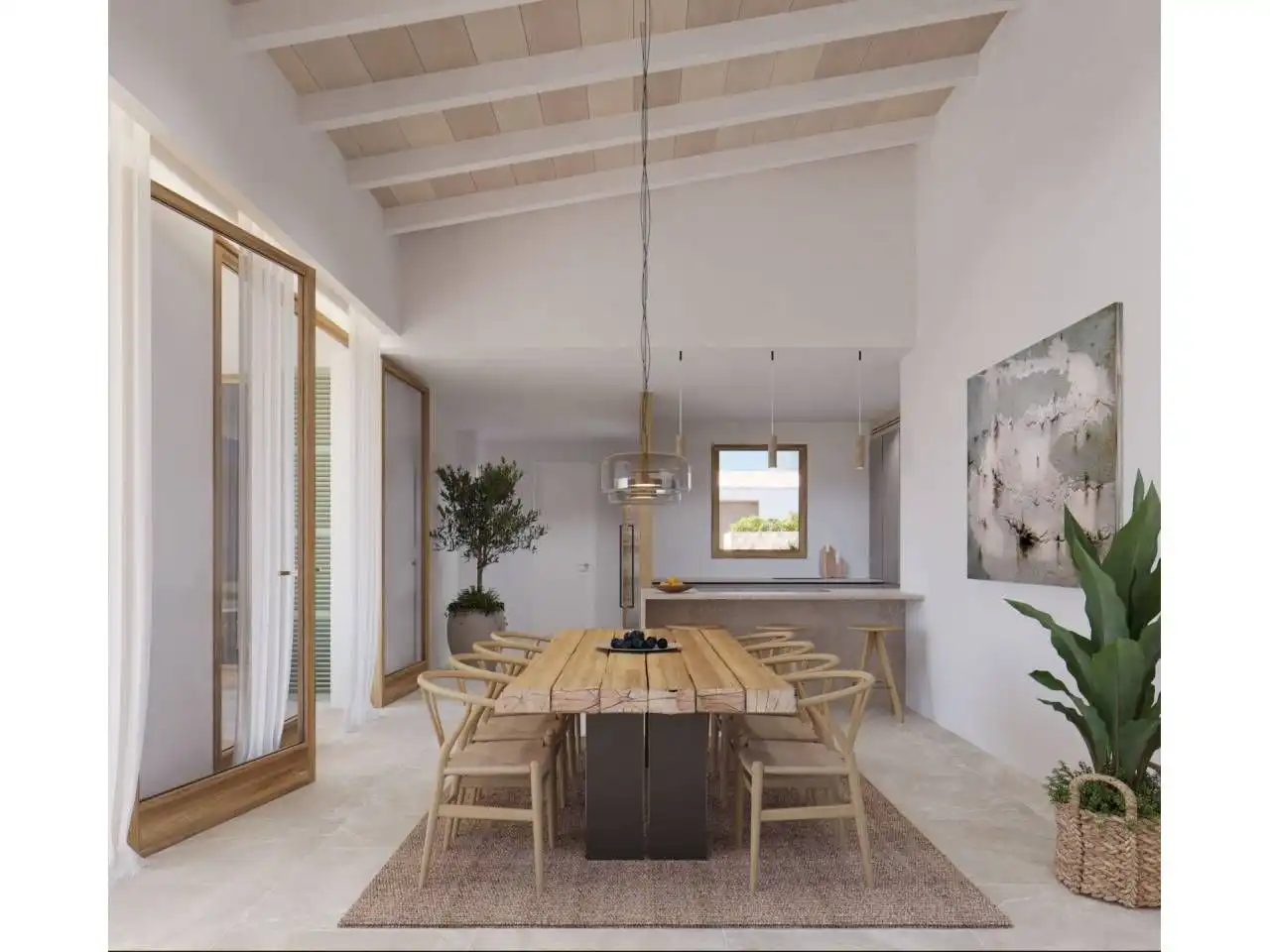 Casa rústica amb piscina en venda a Santa Margalida Poble, imagen 5