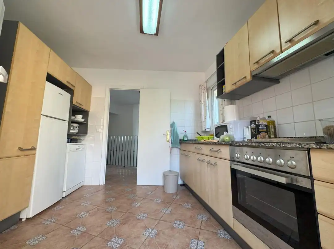 Cuina de Casa o xalet en venda en Calpe / Calp amb Aire condicionat, Calefacció i Jardí privat
