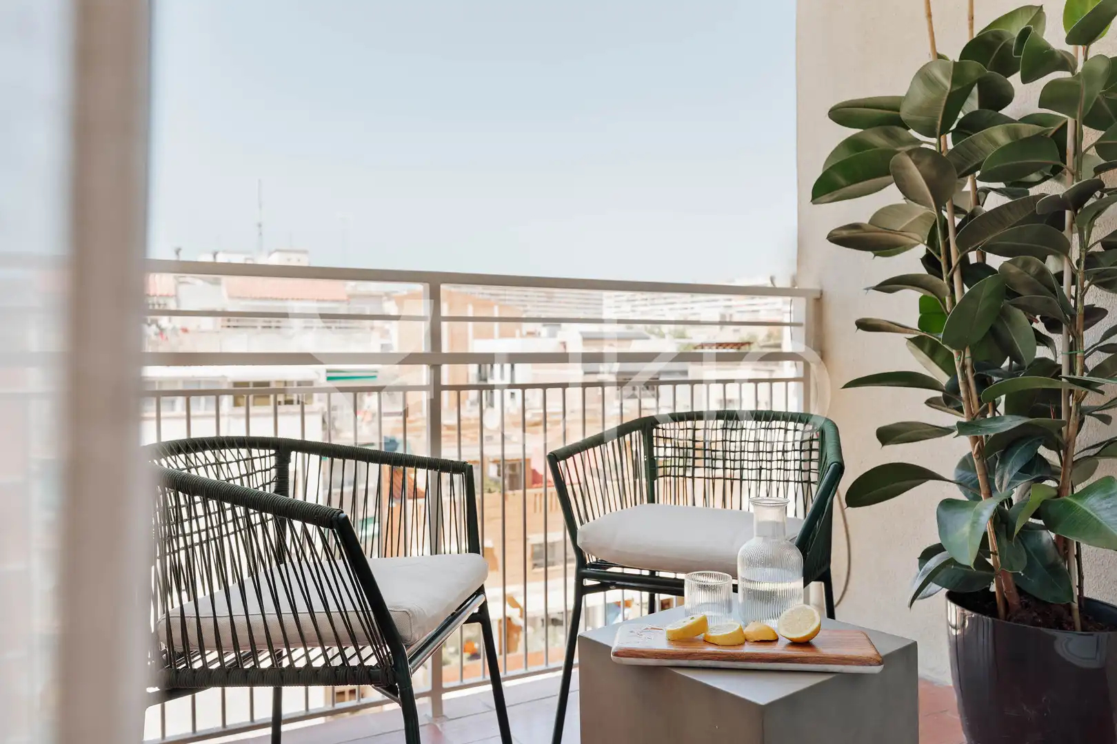 Terrasse von Wohnungen zur Miete in Barcelona mit Klimaanlage, Heizung und Terrasse