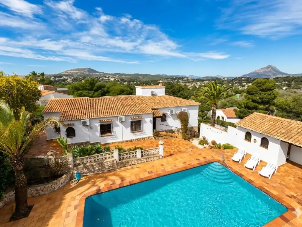 Exterior view of Houses for sale in Jávea / Xàbia  with Air Conditioner