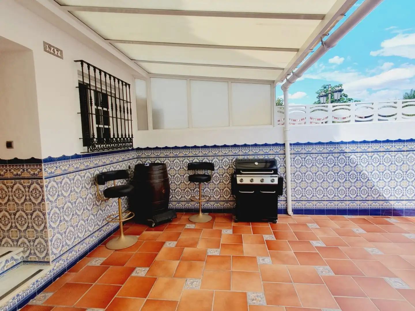 Terrassa de Casa adosada en venda en Alhaurín de la Torre amb Aire condicionat, Terrassa i Piscina