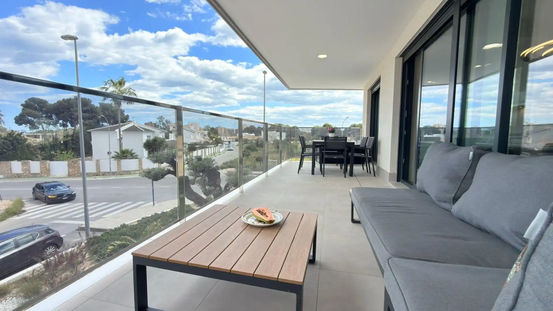 Terrassa de Apartament en venda en Orihuela amb Aire condicionat, Calefacció i Jardí privat