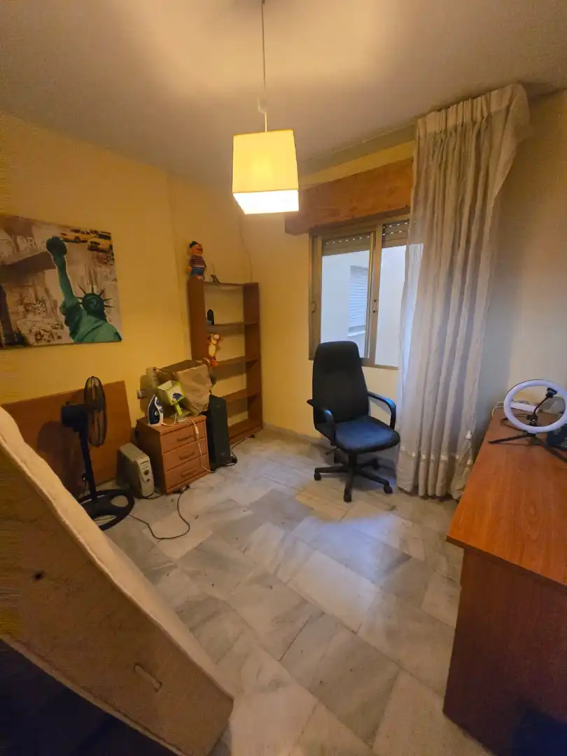 Schlafzimmer von Wohnung zum Verkauf in Roquetas de Mar mit Klimaanlage, Heizung und Möbliert