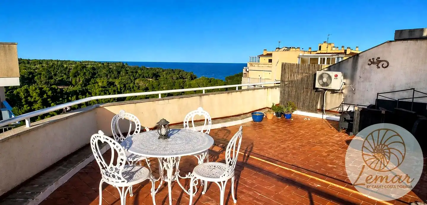 Terrasse von Dachboden zum Verkauf in L'Ametlla de Mar  mit Klimaanlage, Heizung und Terrasse
