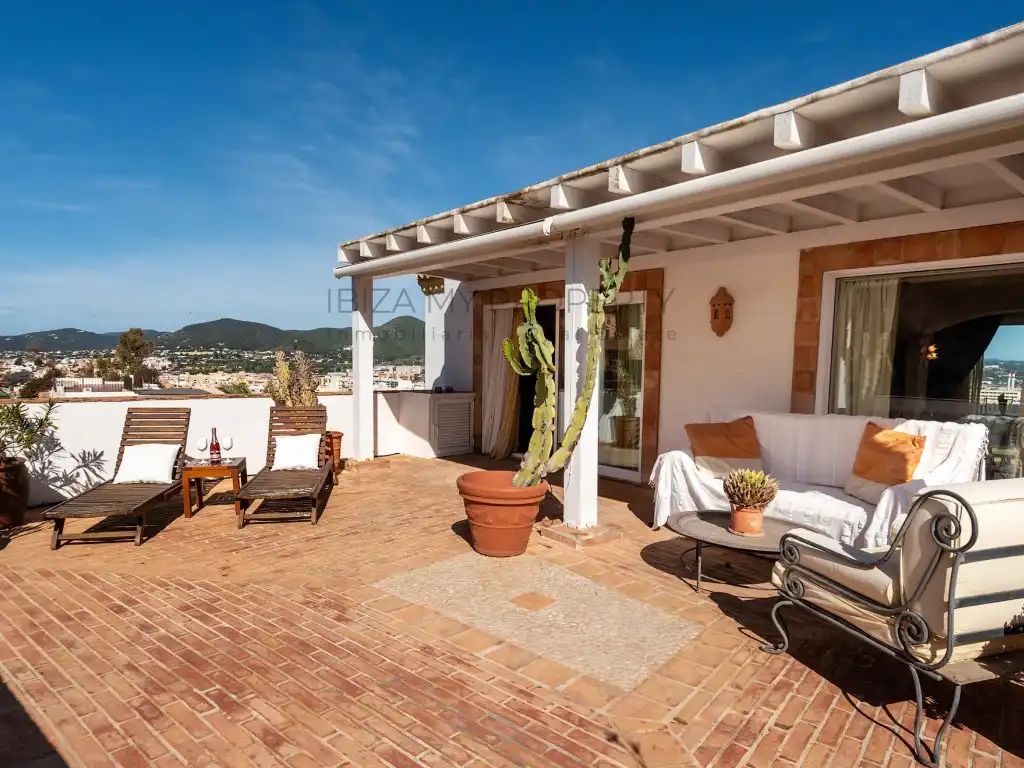 Terraza de Ático en venta en Eivissa con Aire acondicionado, Terraza y Amueblado
