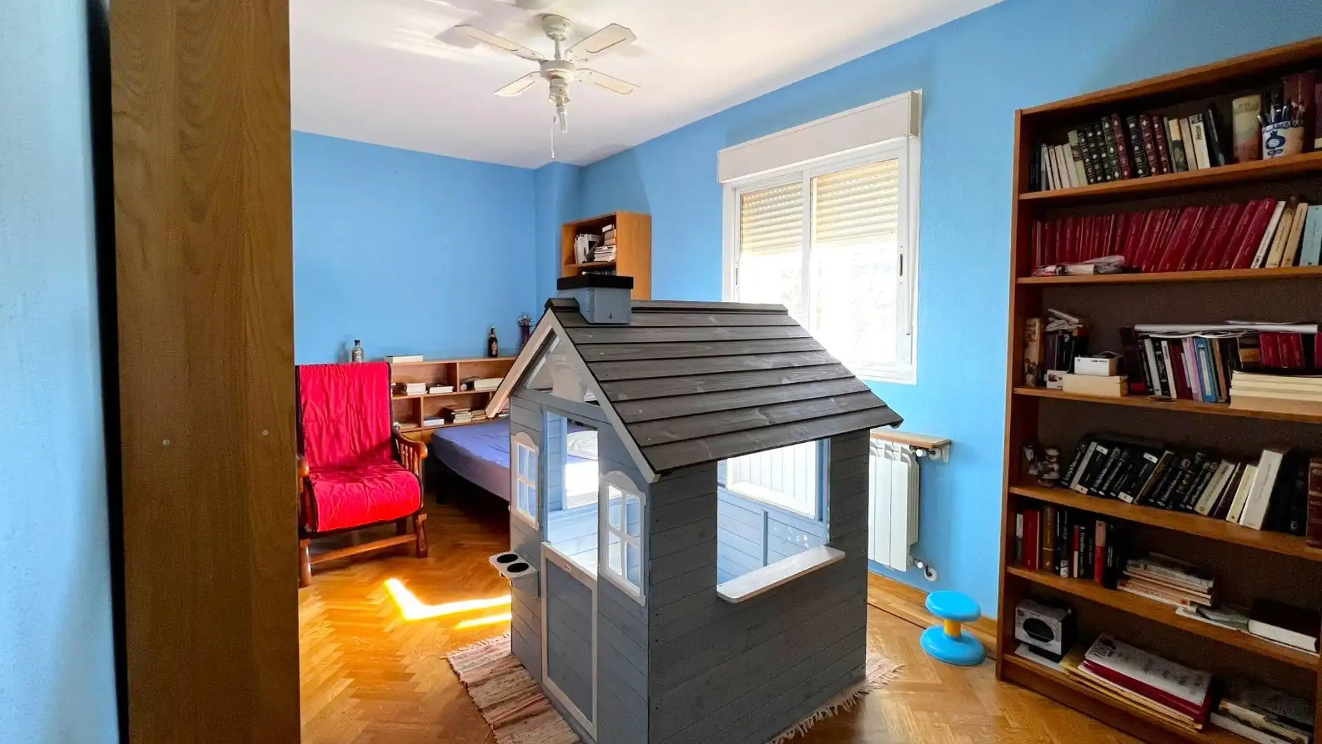 Habitación de Casa adosada en venta en Rivas-Vaciamadrid con Aire acondicionado, Calefacción y Jardín privado