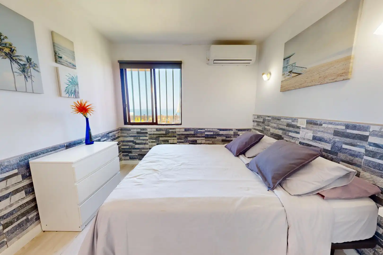 Bedroom of Flat for sale in Mogán  with Air Conditioner, Heating and Terrace