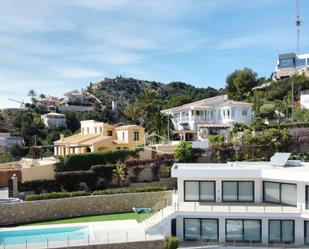 Vista exterior de Casa o xalet de lloguer en Jávea / Xàbia amb Aire condicionat, Terrassa i Piscina