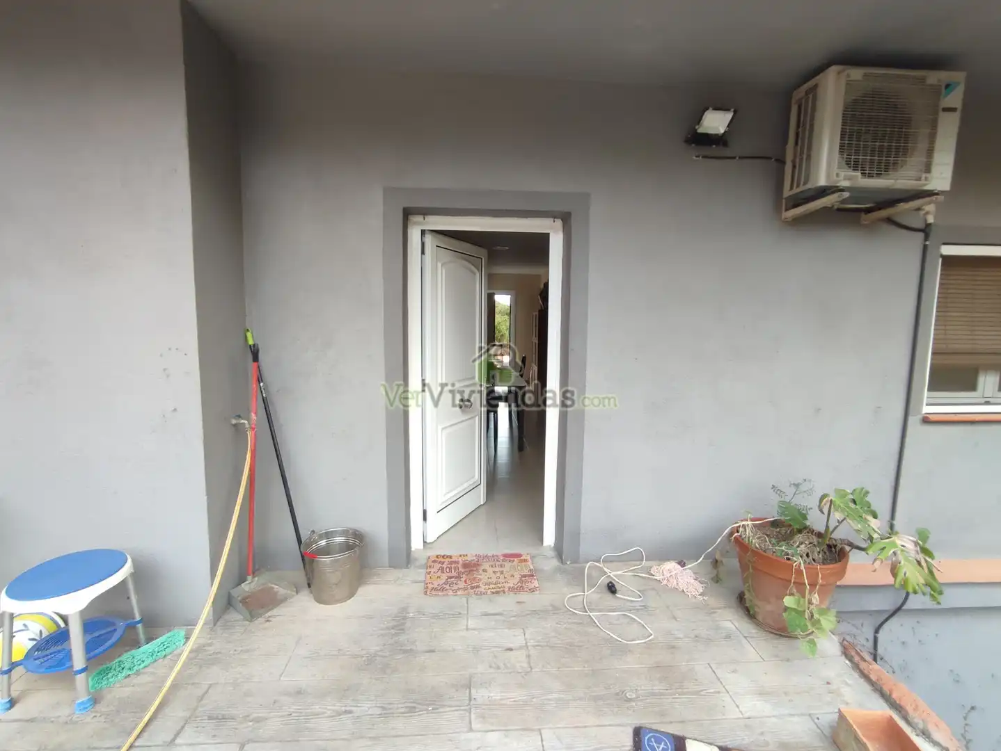 Terrassa de Casa o xalet en venda en Vallirana amb Aire condicionat, Calefacció i Jardí privat