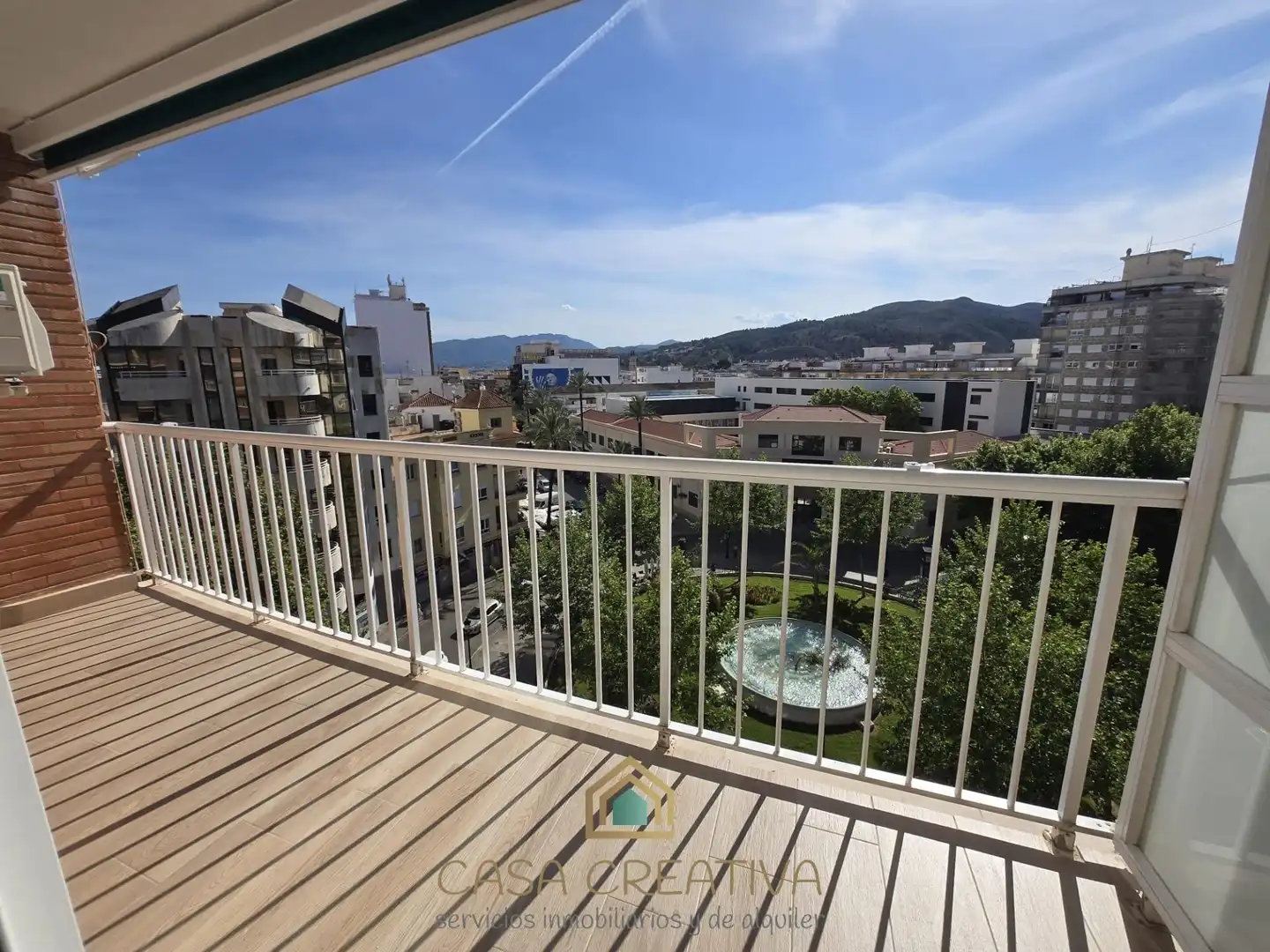Vista exterior de Pis de lloguer en Gandia amb Aire condicionat, Calefacció i Terrassa