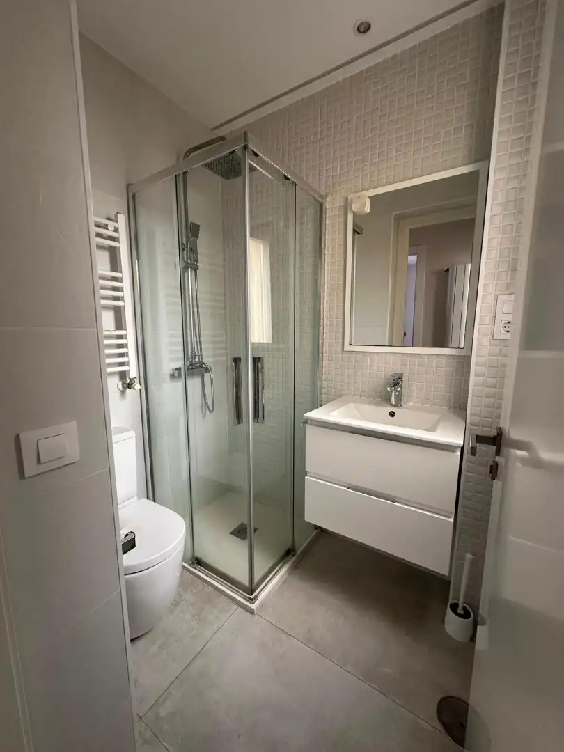 Bathroom of Attic for rent in Madrid  with Air Conditioner, Heating and Parquet flooring