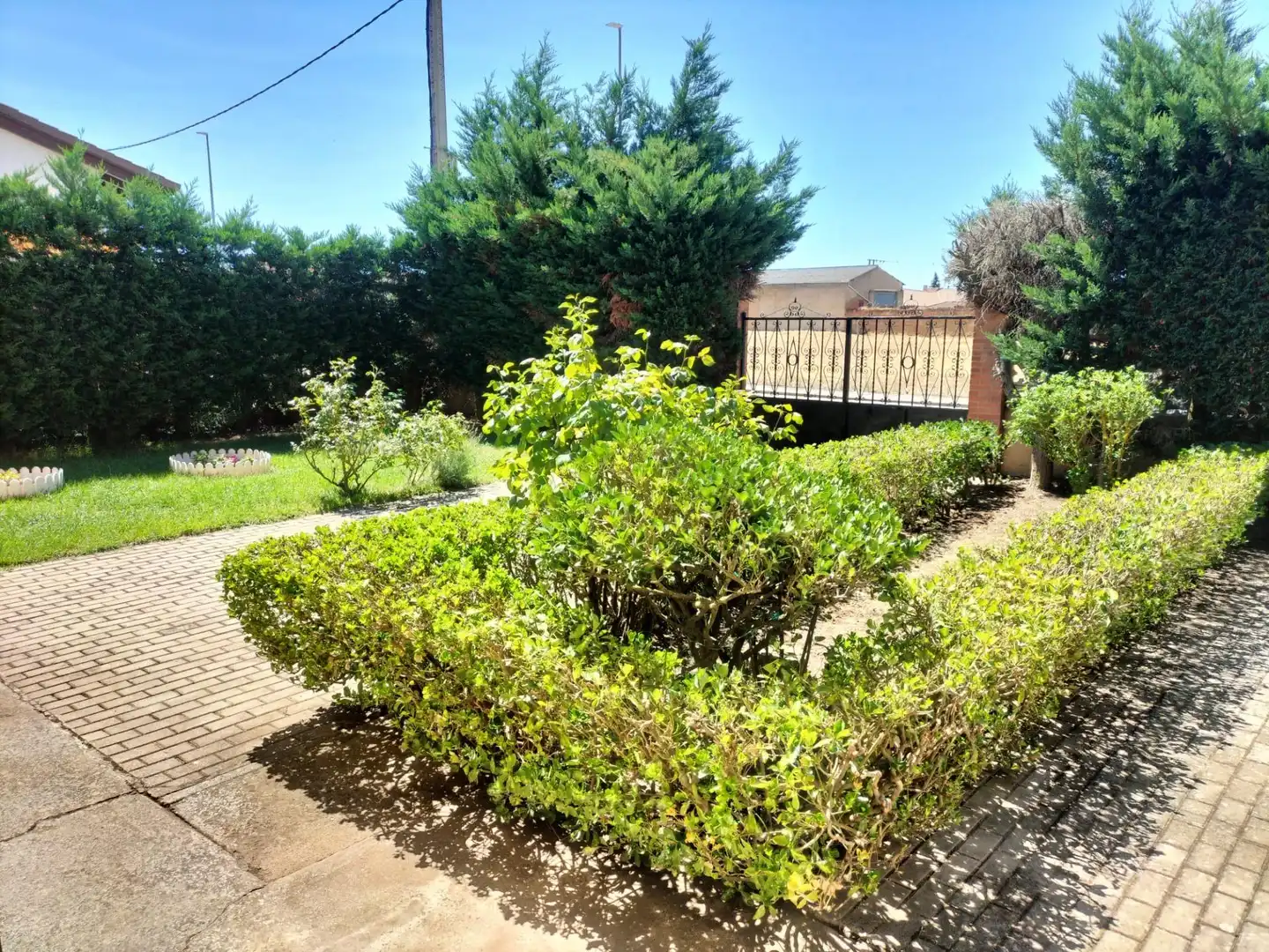 Jardí de Casa o xalet en venda en Melgar de Fernamental amb Calefacció, Jardí privat i Terrassa