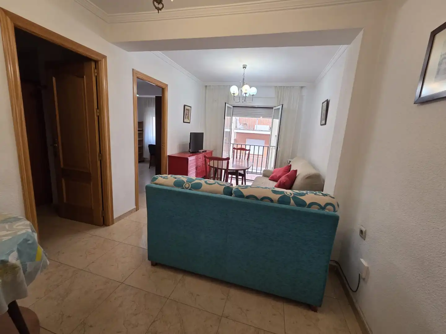 Living room of Flat for rent in Granada  with Furnished, Oven and Washing machine