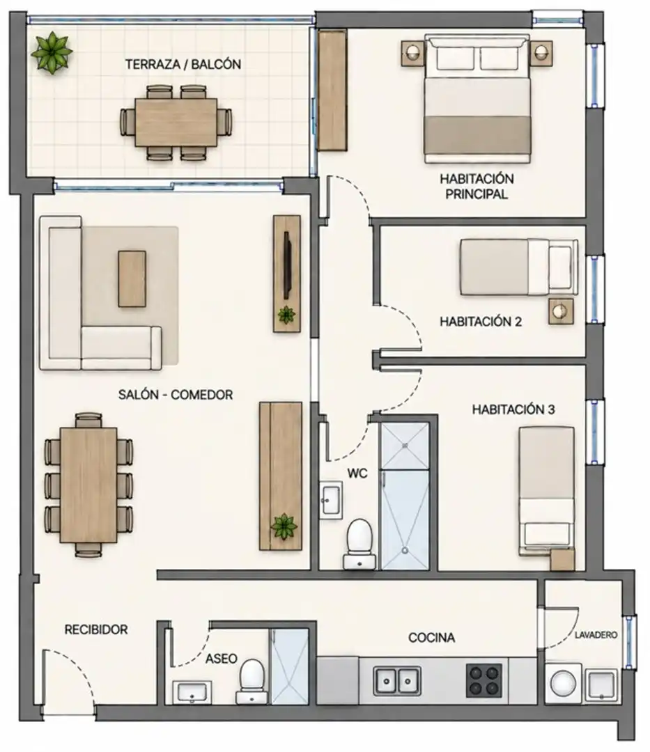 Piso en venta en Calafell con Terraza