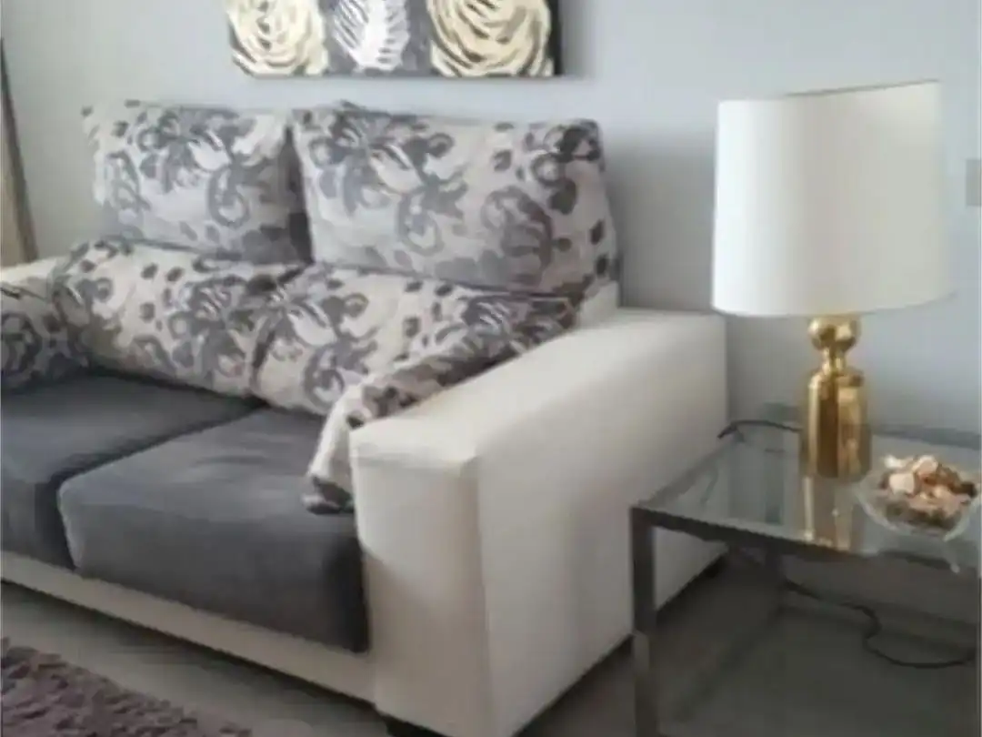 Wohnzimmer von Wohnung zur Miete in  Madrid Capital mit Klimaanlage