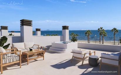 Terrace of House or chalet for sale in Los Alcázares  with Air Conditioner, Heating and Private garden