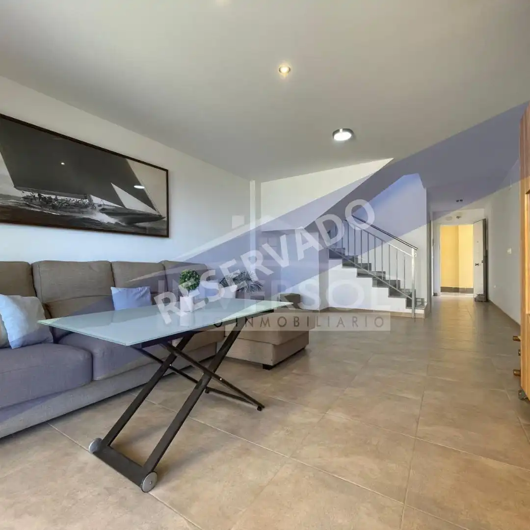 Living room of Attic for sale in El Ejido  with Terrace, Furnished and Oven
