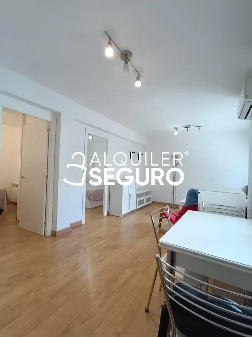 Living room of Flat for rent in Madrid  with Air Conditioner, Heating and Terrace