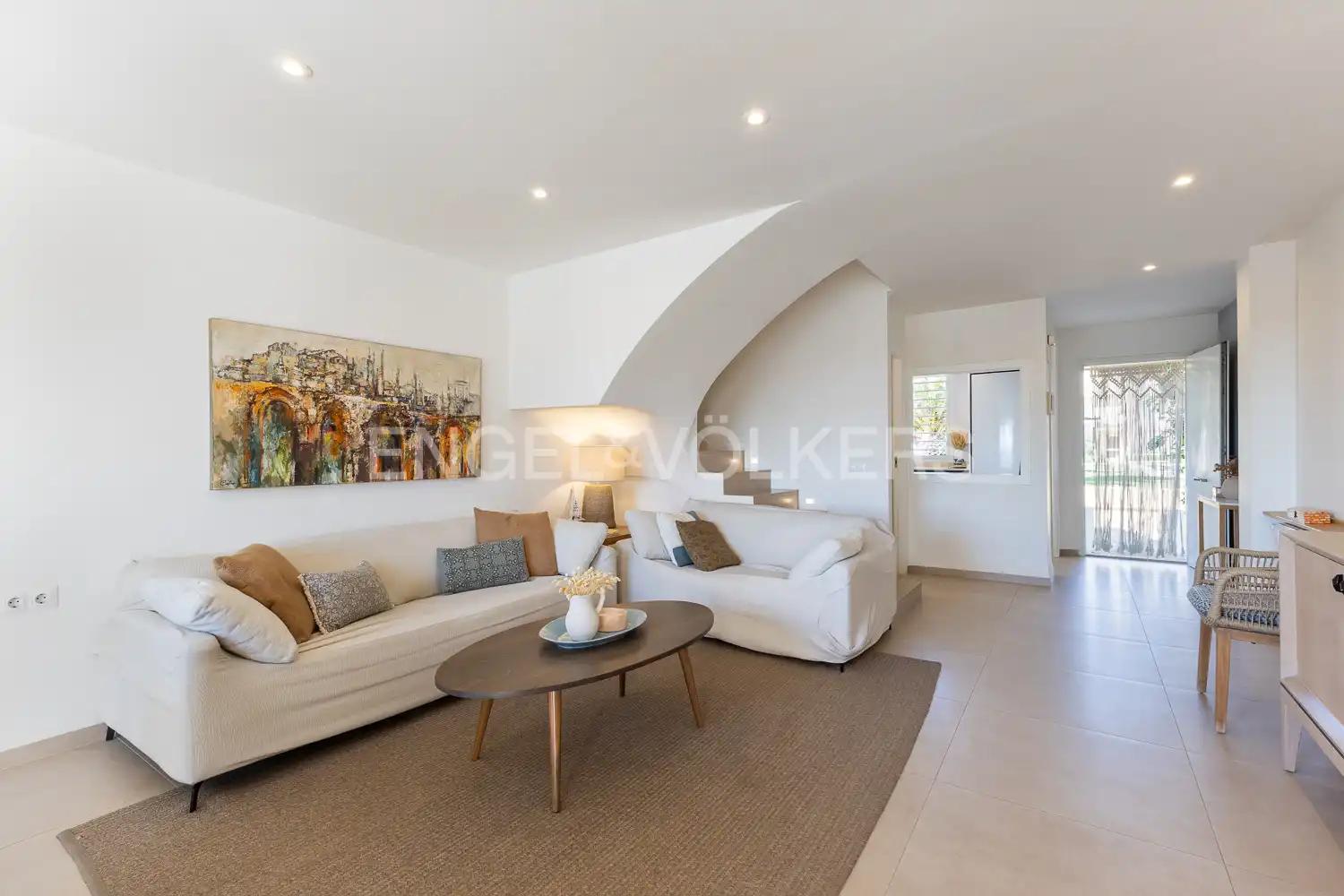 Living room of Houses for rent in Valencia  with Heating, Private garden and Terrace