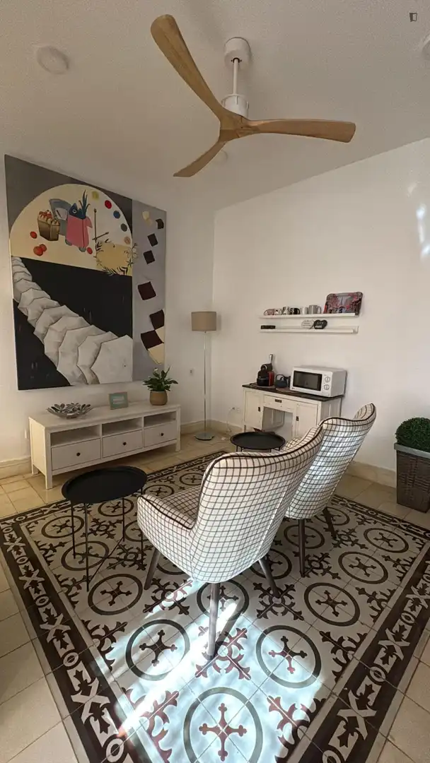 Sala d'estar de Apartament per a compartir en Centro
