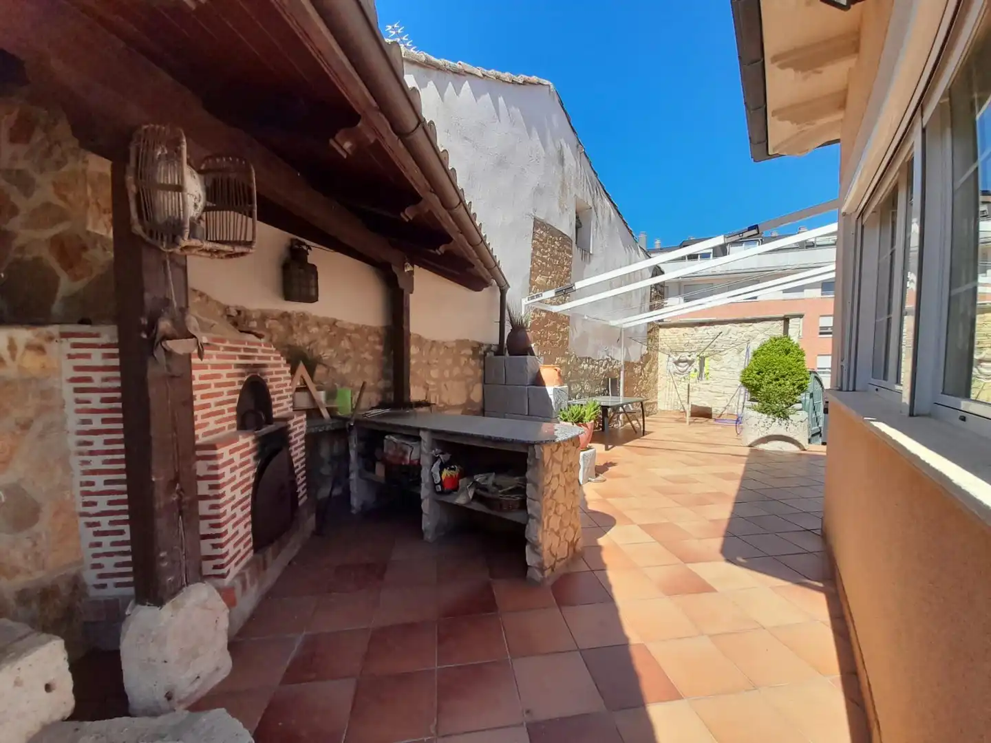 Terraza de Casa o chalet en venta en Zaratán con Calefacción, Jardín privado y Terraza