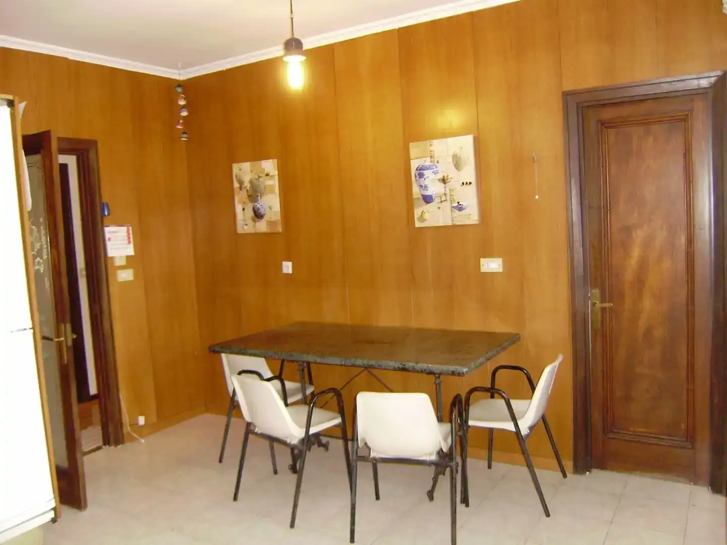 Dining room of Flat for share in Valladolid  with Private garden, Parquet flooring and Storage room
