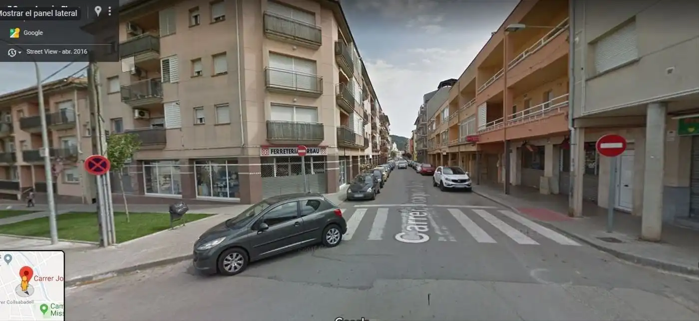 Vista exterior de Garaje en venta en Llinars del Vallès