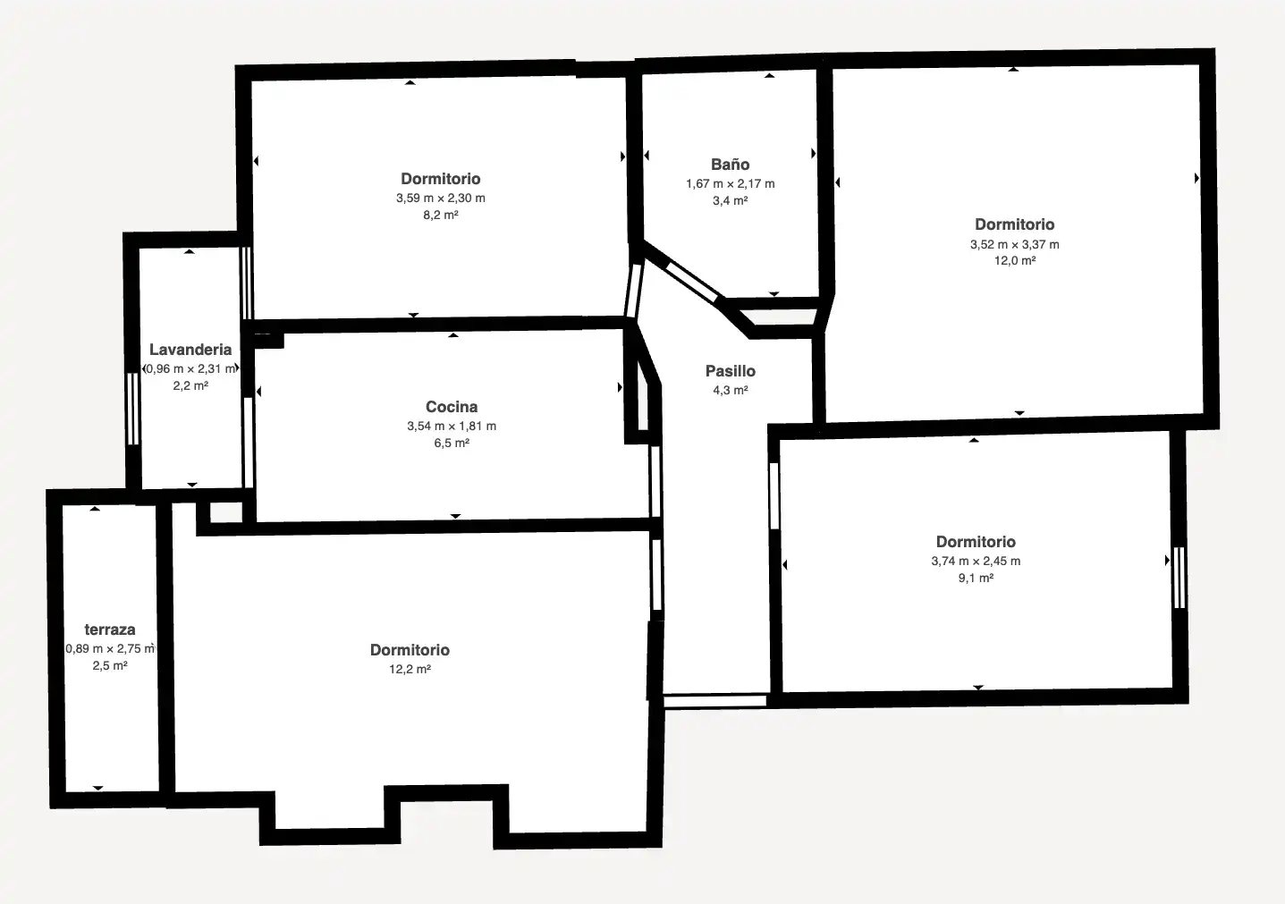 Wohnung zum Verkauf in Leganés mit Terrasse