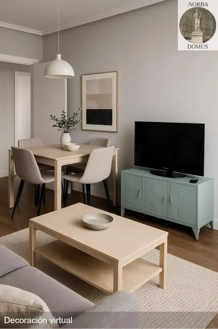 Sala de estar de Apartamento en venta en Cáceres con Aire acondicionado, Calefacción y Amueblado