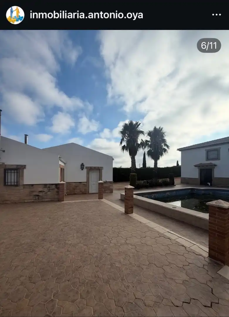 Außenansicht von Country house zum Verkauf in Mancha Real mit Privatgarten, Terrasse und Abstellraum