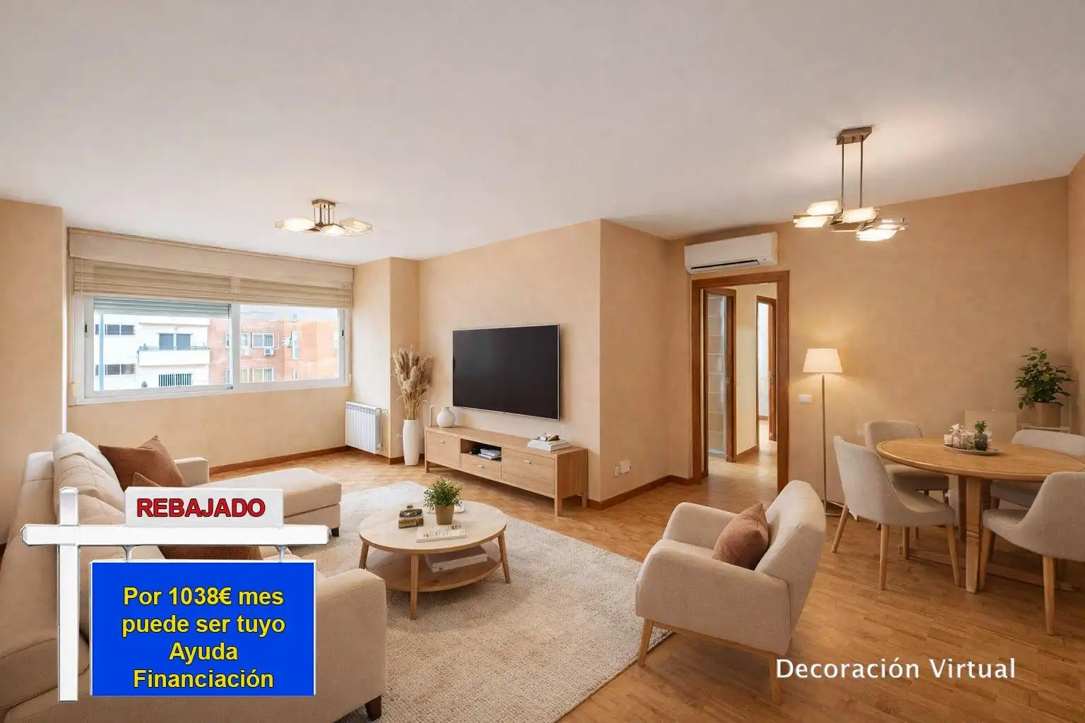 Sala de estar de Piso en venta en Madrid con Aire acondicionado, Calefacción y Parquet