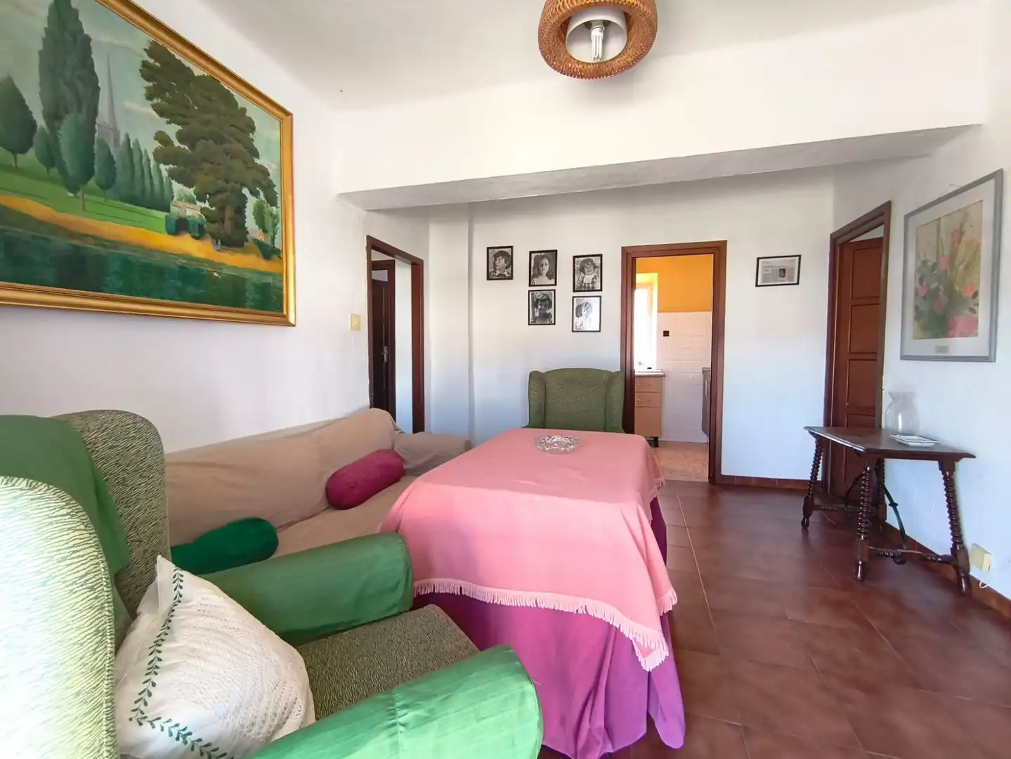 Sala de estar de Piso en venta en Cazalla de la Sierra con Aire acondicionado