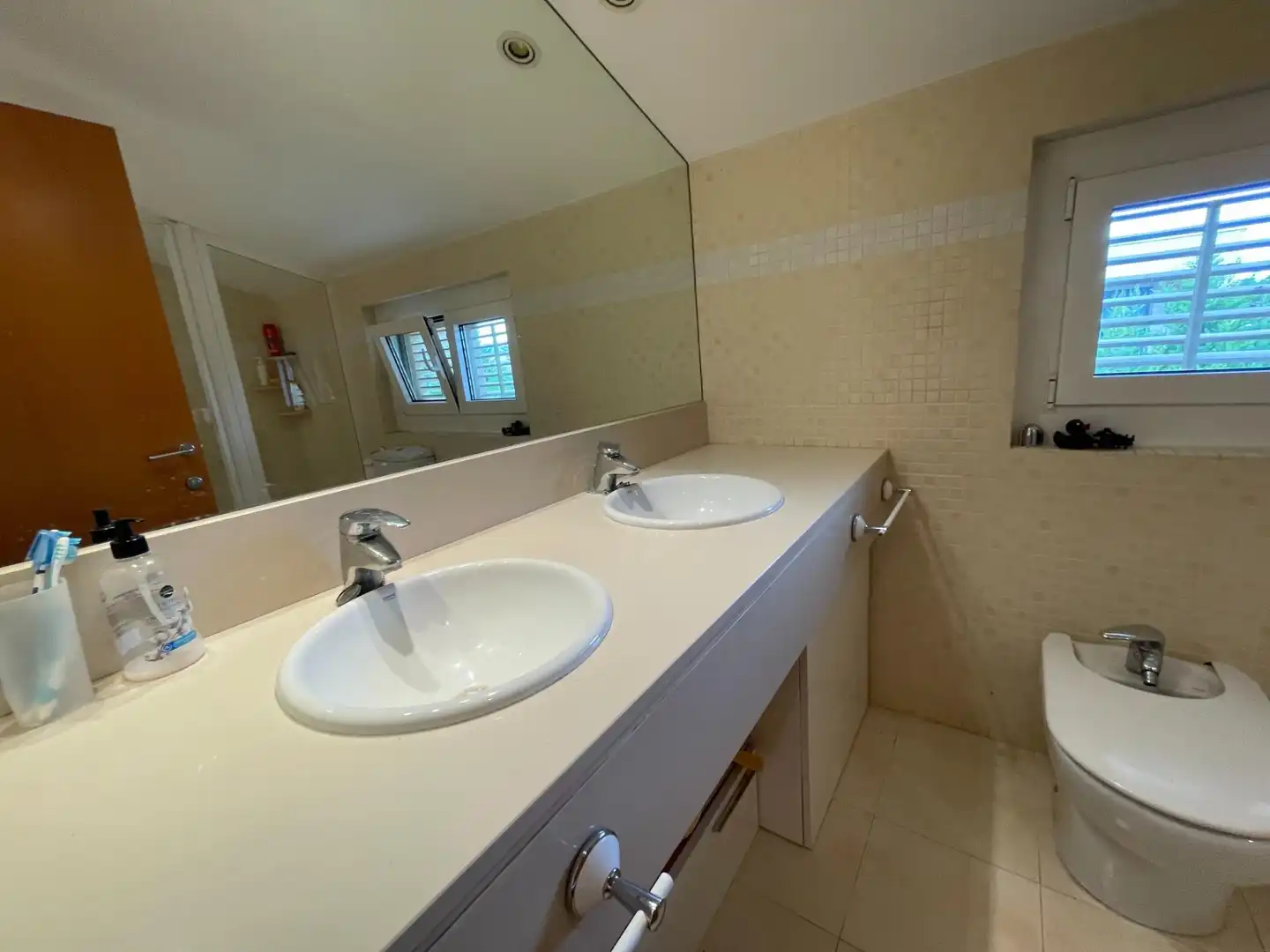 Baño de Casa o chalet en venta en La Pobla de Claramunt con Calefacción, Jardín privado y Terraza