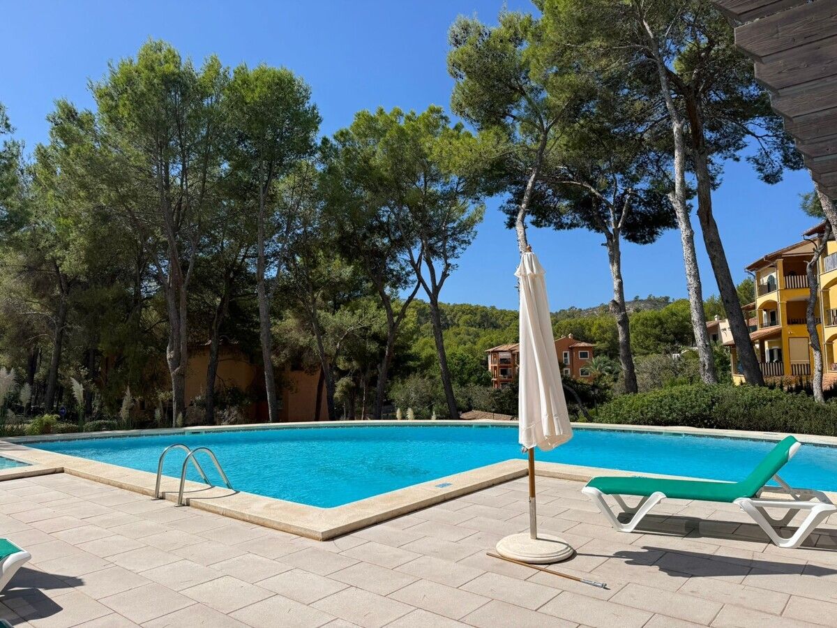 Piscina de Apartament en venda en Calvià amb Aire condicionat, Calefacció i Jardí privat