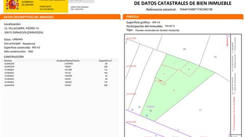 Foto 3 von Residential zum Verkauf in Pedro Villacampa, Arrabal, Zaragoza Capital