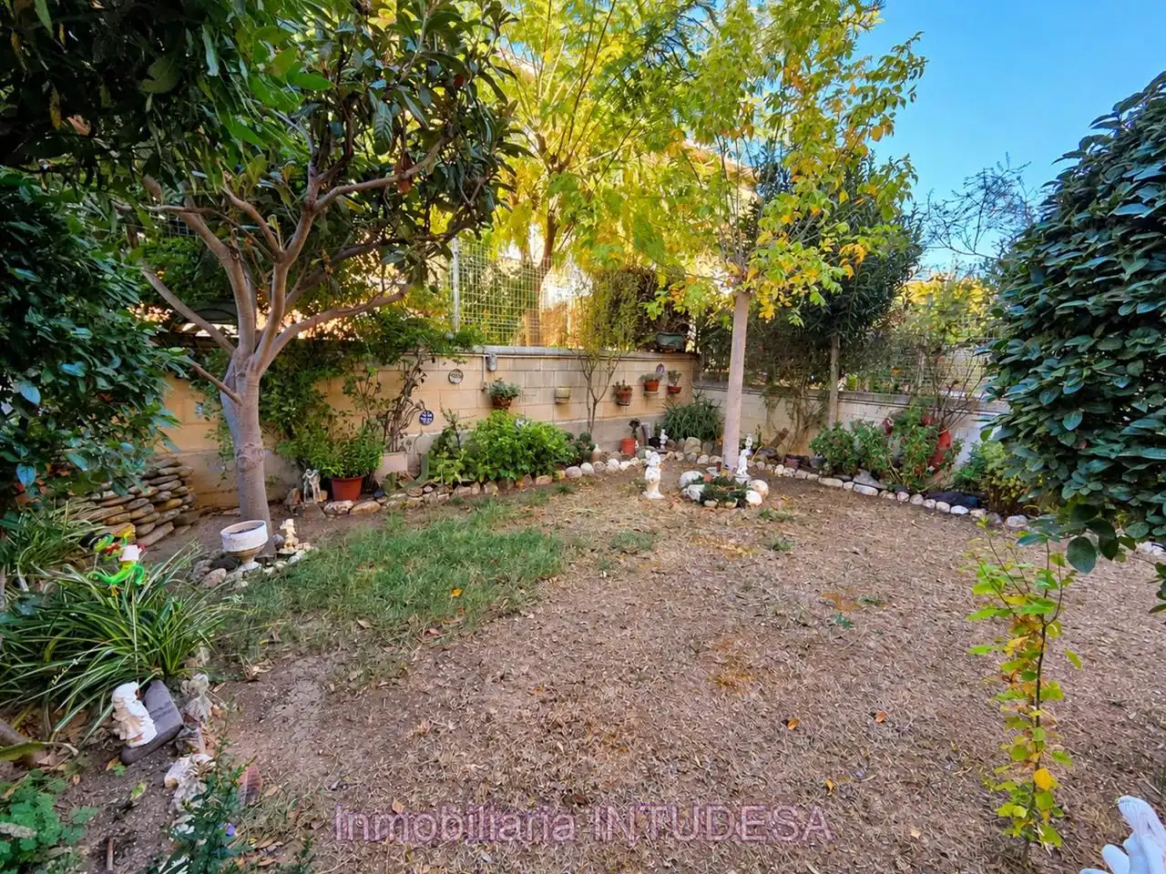 Jardín de Casa o chalet en venta en Parque del Queiles