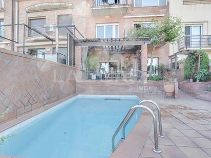 Swimming pool of Single-family semi-detached for sale in Granollers  with Air Conditioner, Heating and Private garden