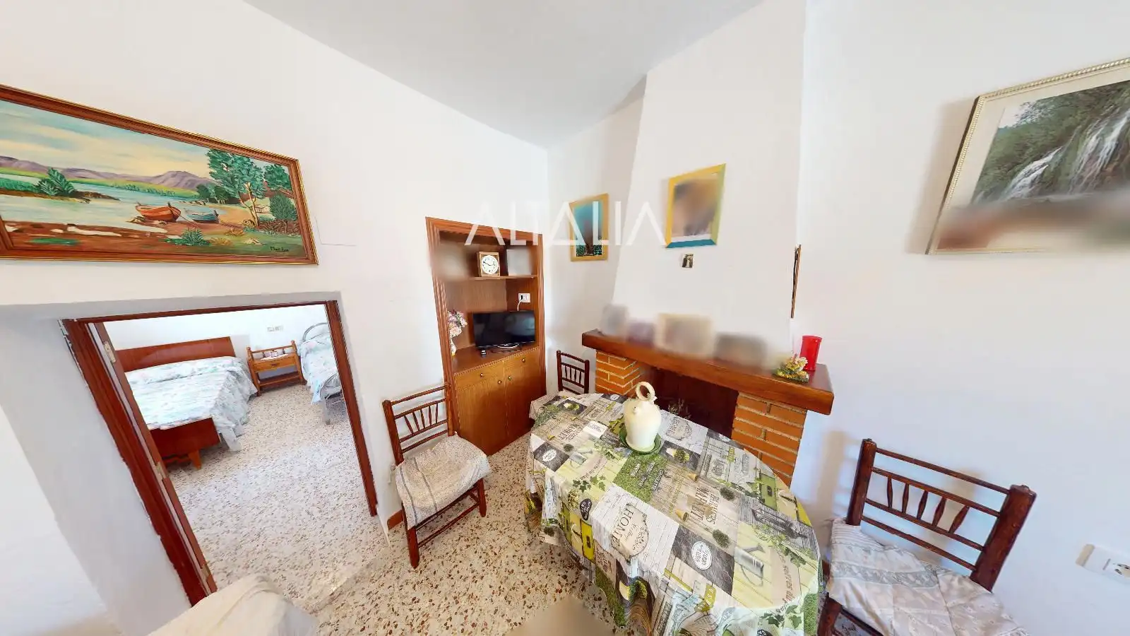 Sala de estar de Casa o chalet en venta en Torrejoncillo del Rey con Trastero