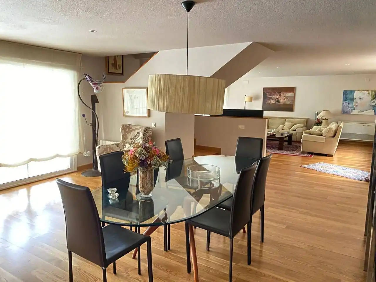 Dining room of Houses for sale in Molina de Segura  with Air Conditioner, Private garden and Parquet flooring