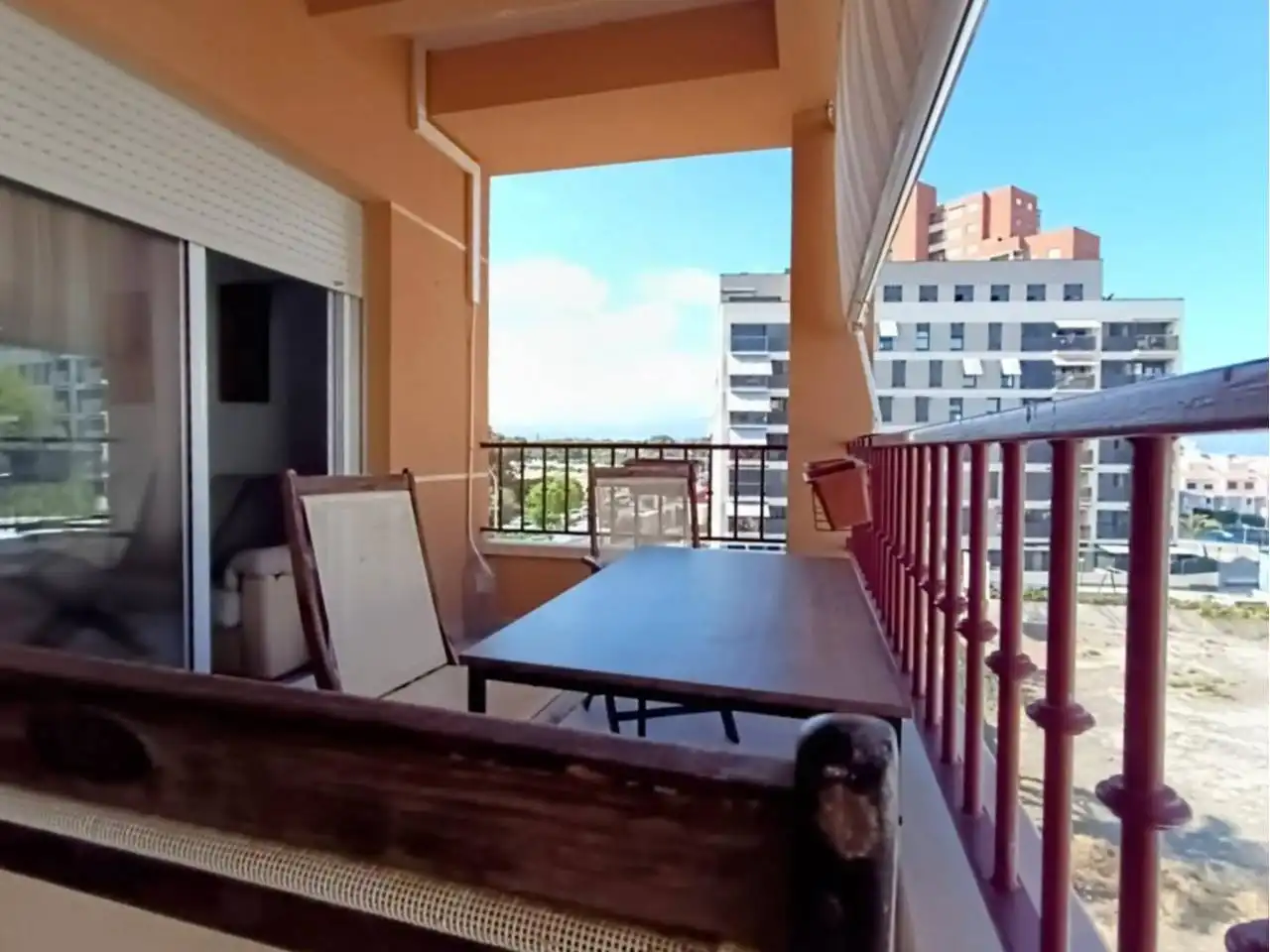 Balcony of Flat for rent in El Campello  with Air Conditioner, Terrace and Furnished