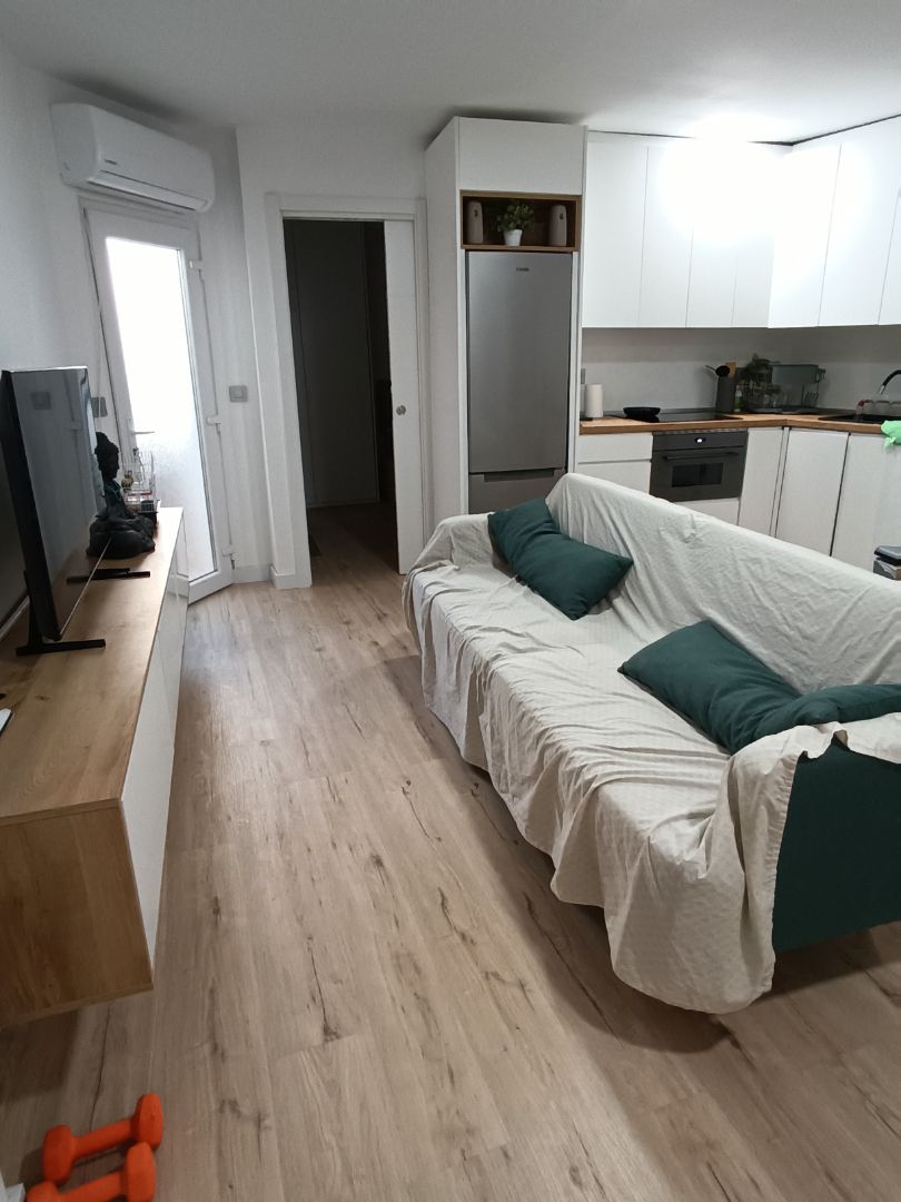 Sala de estar de Piso en venta en  Albacete Capital con Aire acondicionado, Parquet y Amueblado