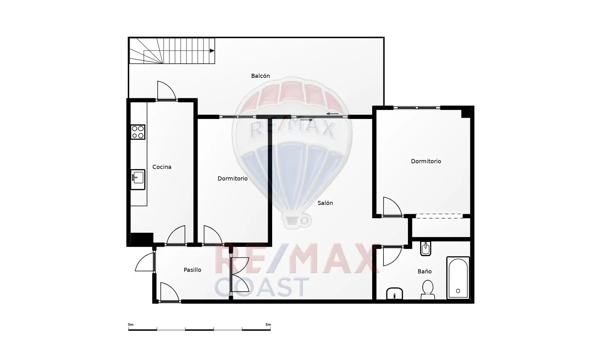 Attic for rent in Torrox  with Air Conditioner, Private garden and Terrace