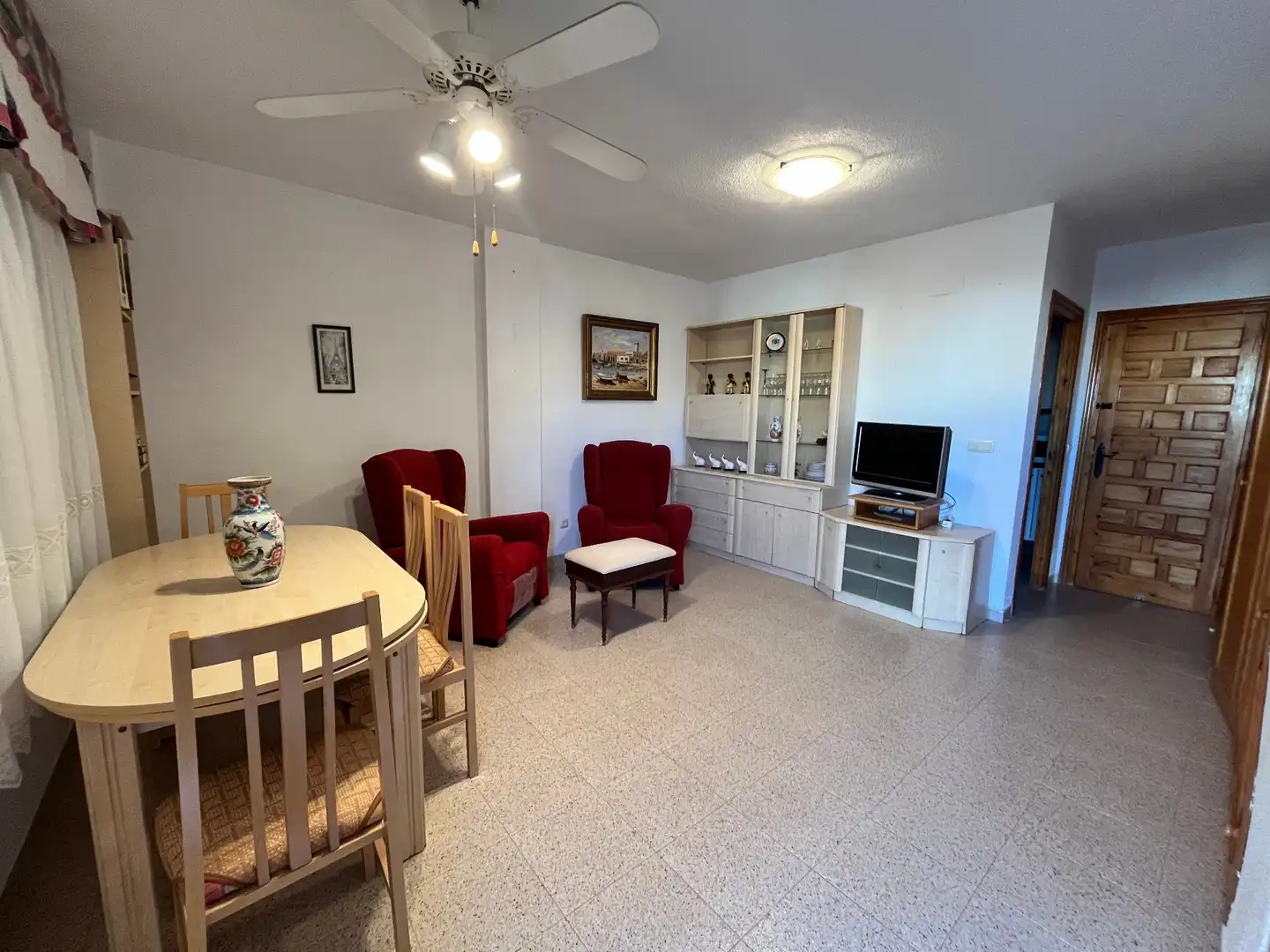 Sala de estar de Casa adosada en venta en Cartagena con Aire acondicionado, Calefacción y Jardín privado