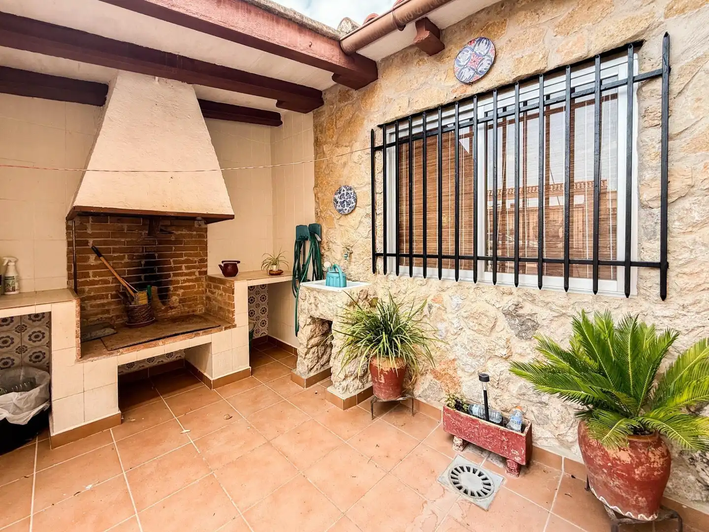 Terrassa de Casa o xalet en venda en Sellent amb Aire condicionat, Jardí privat i Terrassa