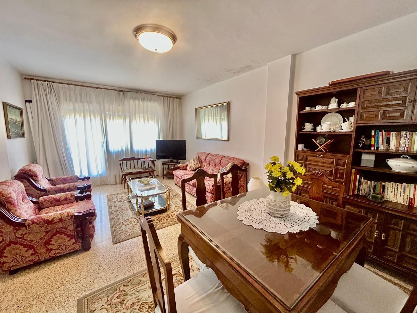 Living room of Flat for sale in Sant Carles de la Ràpita  with Air Conditioner and Balcony