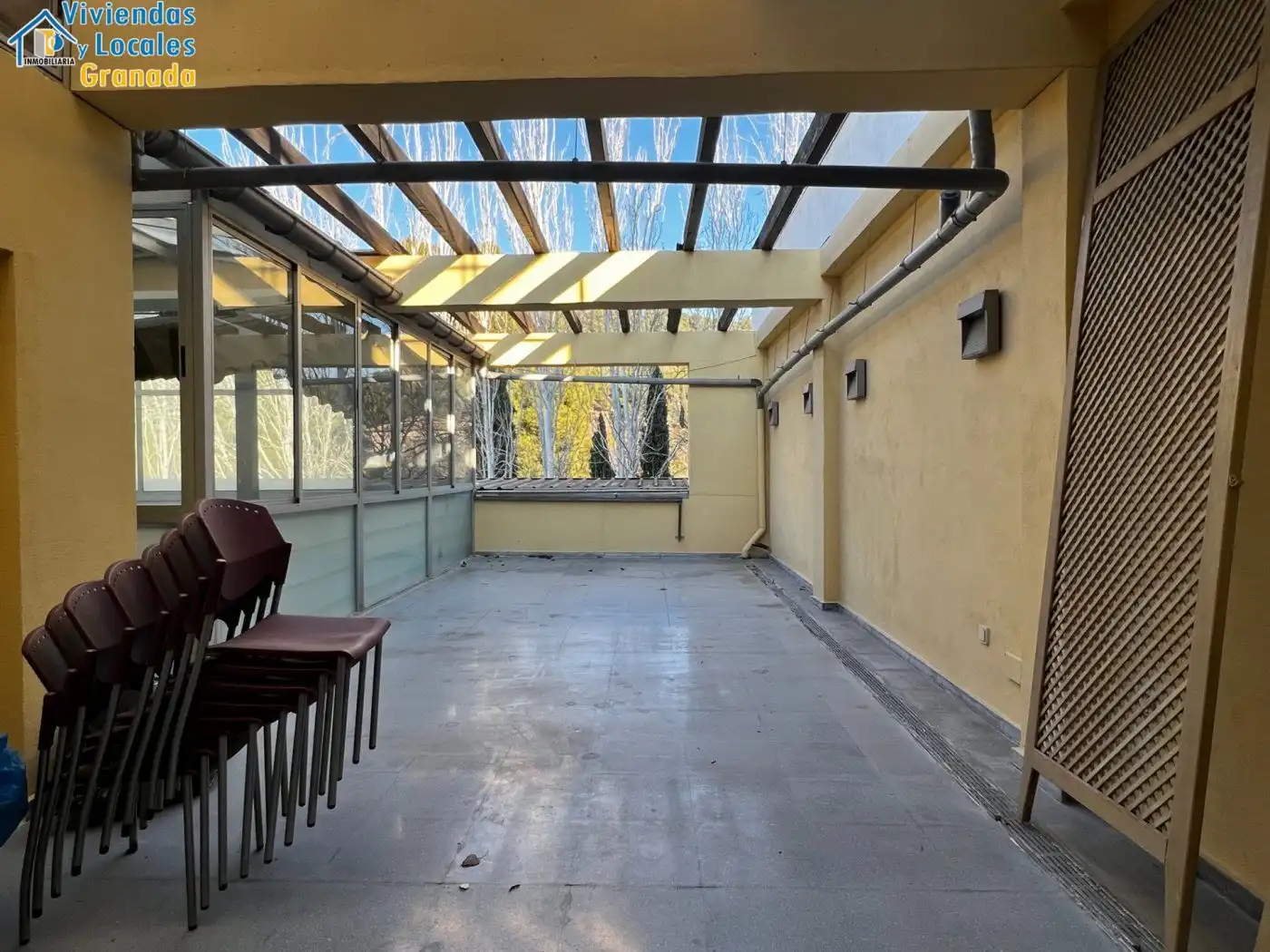 Terrasse von Gebäude zur Miete in Granada