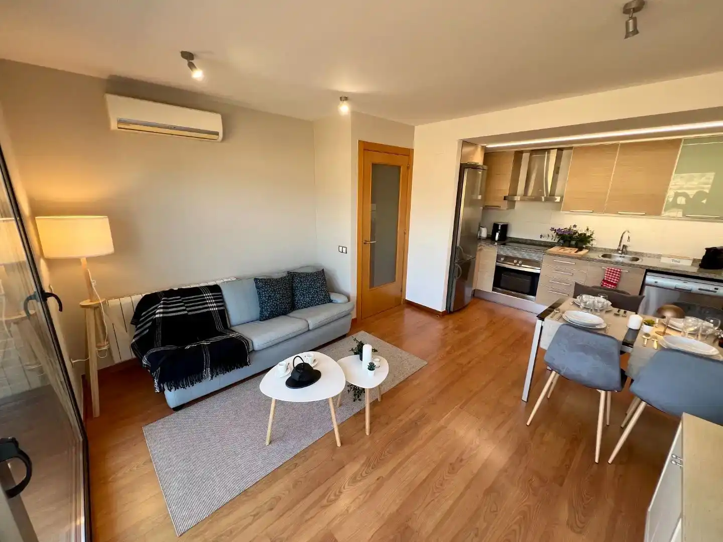 Sala d'estar de Pis en venda en Sant Fruitós de Bages amb Aire condicionat i Balcó