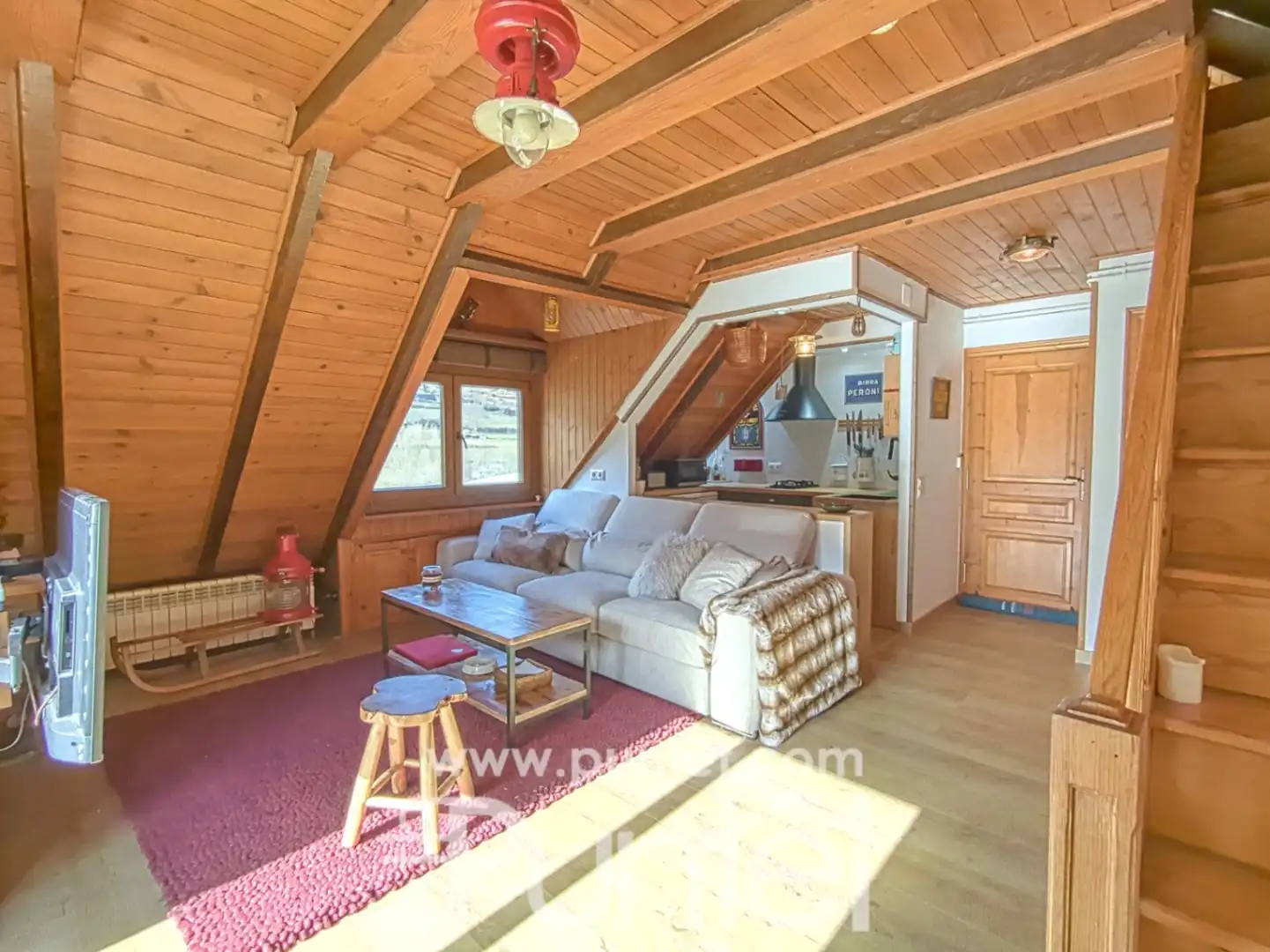 Sala de estar de Dúplex en venta en Vielha e Mijaran con Calefacción, Terraza y Balcón