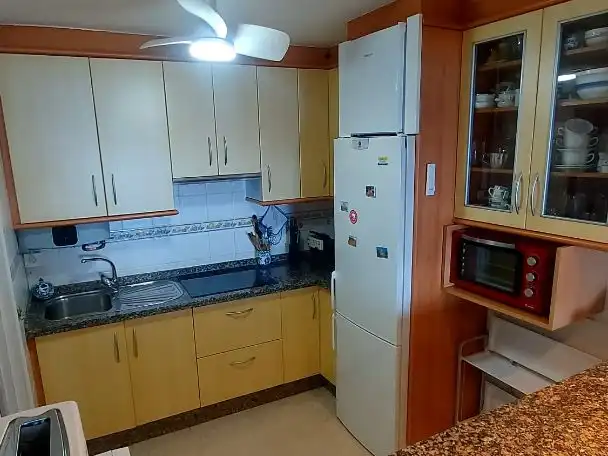 Kitchen of Flat for rent in Almuñécar  with Terrace, Furnished and Oven