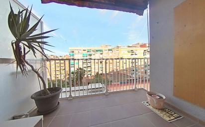 Balcony of Flat for sale in  Barcelona Capital  with Terrace, Furnished and Balcony
